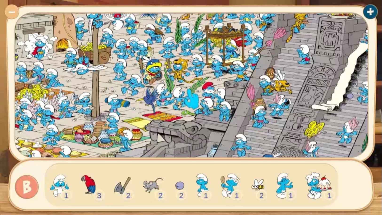 蓝精灵：学习和玩耍|官方中文|NSZ|原版|The Smurfs Learn and Play插图1