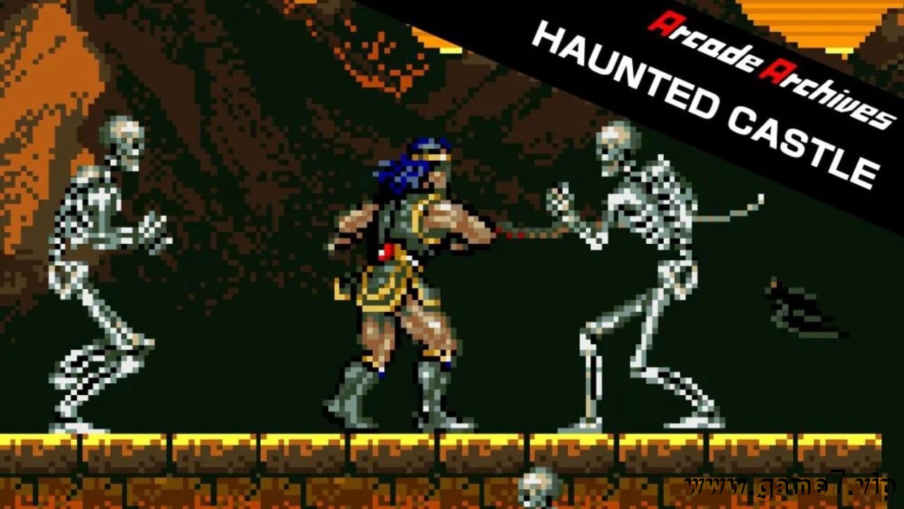 街机：恶魔城丨Arcade Archives HAUNTED CASTLE插图